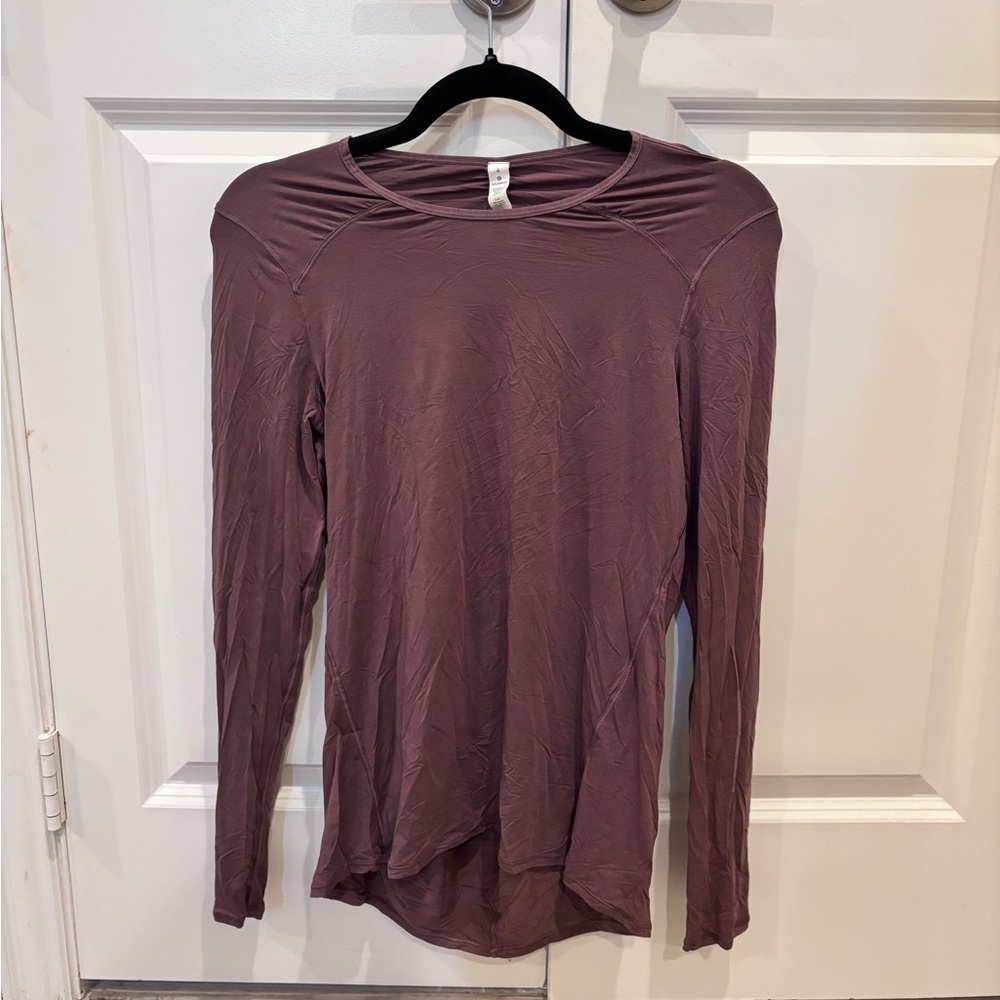 Lululemon Long Sleeve Mauve Top